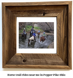 horse trail rides near me in Pepper Pike, Ohio